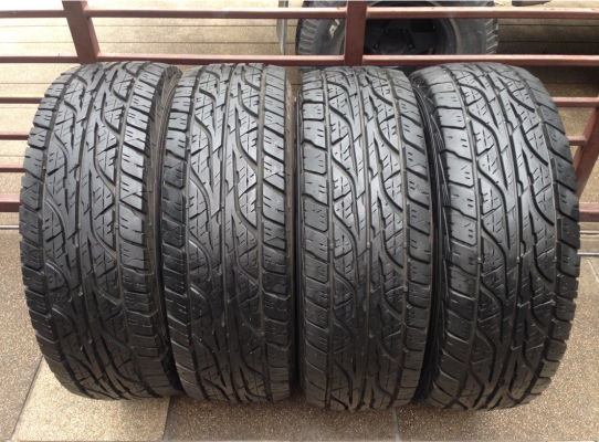 ยาง All Dunlop 285 75 16 ดอกเต็ม ใช้งานน้อย ราคาไม่แพง