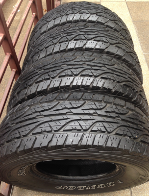 ยาง All Dunlop 285 75 16 ดอกเต็ม ใช้งานน้อย ราคาไม่แพง