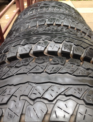 ยาง All Dunlop 31 10.5 R15 ปี12 ราคาไม่แพง