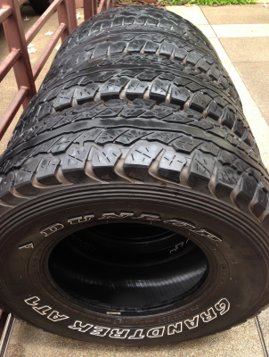 ยาง All Dunlop 31 10.5 R15 ปี12 ราคาไม่แพง