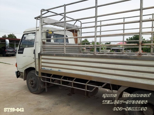 ขายด่วน รถบรรทุก 6 ล้อ HINO ซุปเปอร์เสี่ย  รถห้างแท้  120 แรง กระบะสแตนเลสทั้งลูก  สภาพเดิมๆ สวยพร้อมใช้ ราคาสุดคุ้ม