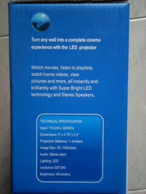-ขาย LED PROJECTOR ของใหม่