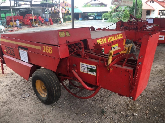 ขายเครื่องอัดฟาง Newholland 366 (N366)เช็คพร้อมใช้ ราคาถูก