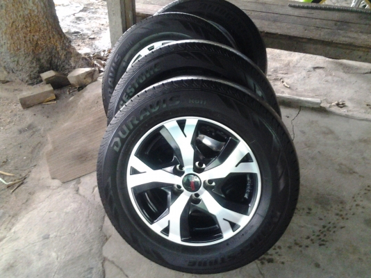 แม็ก TRD SPORTIVO ขอบ16 5รู114 พร้อมยางใหม่ๆ