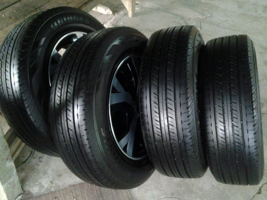 แม็ก TRD SPORTIVO ขอบ16 5รู114 พร้อมยางใหม่ๆ