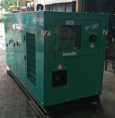 เครื่องปั่นไฟ50kva.ISUZU JAPAN พร้อมชุดตัดต่อไฟฟ้าอัตโนมัติเวลาไฟดับ.รับประกัน12เดือน(มีสินค้าพร้อมส่ง)