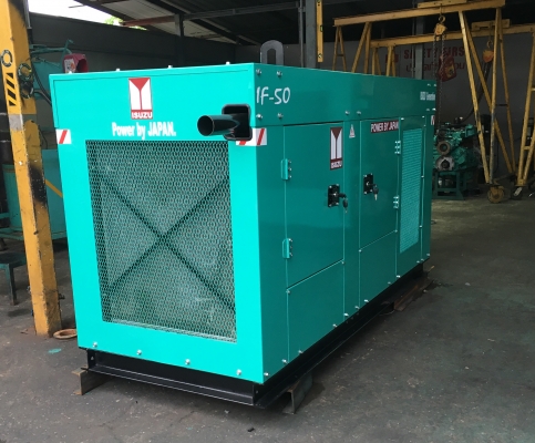เครื่องปั่นไฟ50kva.ISUZU JAPAN พร้อมชุดตัดต่อไฟฟ้าอัตโนมัติเวลาไฟดับ.รับประกัน12เดือน(มีสินค้าพร้อมส่ง)