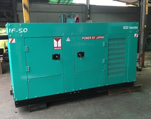 เครื่องปั่นไฟ50kva.ISUZU JAPAN พร้อมชุดตัดต่อไฟฟ้าอัตโนมัติเวลาไฟดับ.รับประกัน12เดือน(มีสินค้าพร้อมส่ง)