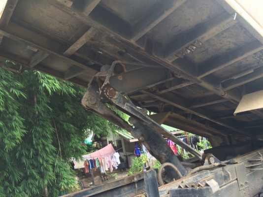 ขายด่วนรถดั้มสองเพลาFM1J สมอทอง220แรง ปี46 รถสวยเดิมๆบางๆหัวสีเดิม