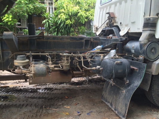 ขายด่วนรถดั้มสองเพลาFM1J สมอทอง220แรง ปี46 รถสวยเดิมๆบางๆหัวสีเดิม