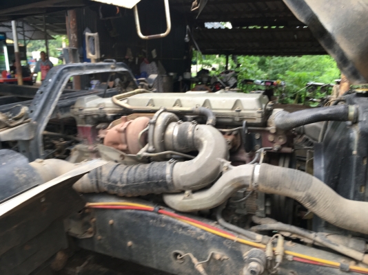 ขายด่วนรถดั้มสองเพลาFM1J สมอทอง220แรง ปี46 รถสวยเดิมๆบางๆหัวสีเดิม