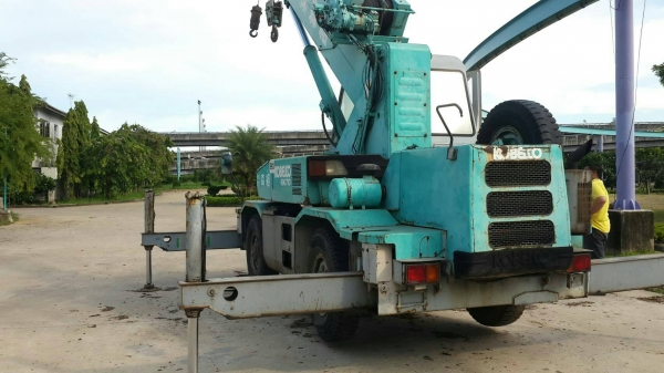 ขายรถเครน KOBELCO 4 ล้อขนาด 7 ตัน เอกสารอินวอย ราคา 850000