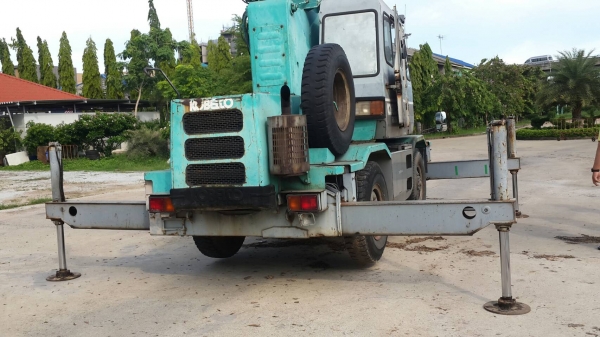 ขายรถเครน KOBELCO 4 ล้อขนาด 7 ตัน เอกสารอินวอย ราคา 850000