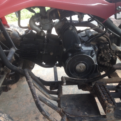 ATVเครื่องยนต์ 110cc. ตัดไปเลยครับ