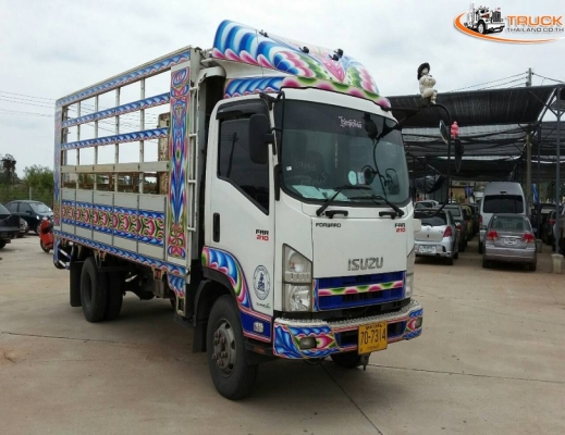 ขาย 6ล้อกระบะบรรทุก/รุ่นFRR/210แรงม้า/ยาว 5.6ม./ปี57