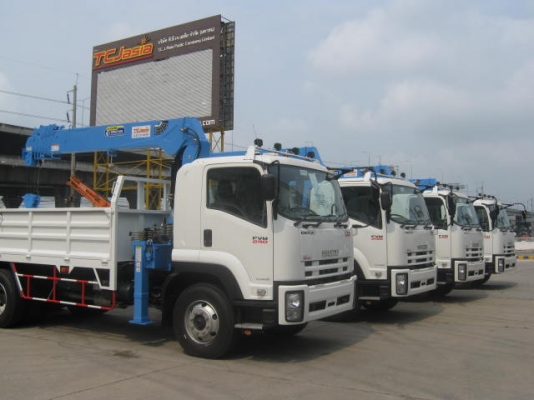 ขายเครนติดหลังรถบรรทุก มือ 1 และมือ 2 ซื้อรถแยกเครนแยกเราก็ขาย