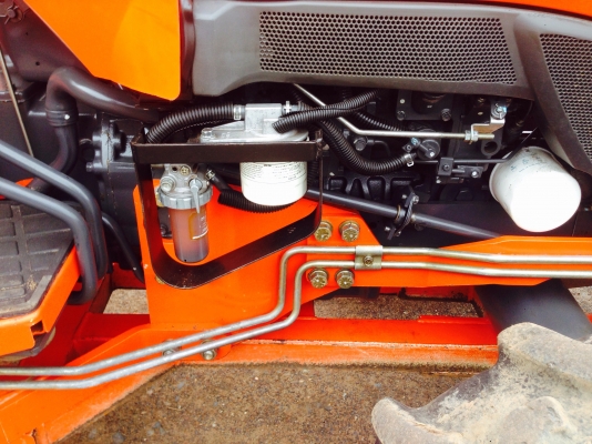 ขาย แทรกเตอร์KUBOTA L3608 4WD พร้อมใบดันหน้า และ ผาน4