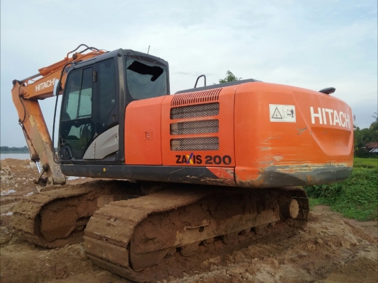 ขาย 1,795,000 HITACHI  ZX 200-5 G ปี 2012 ทำงาน 6,559 ชม. รถสวยพร้อมใช้เอกสารพร้อมโอน(ไม่รั่วไม่ซึมสวยเหมือนใหม่) 090-772-3710 090-772-3708