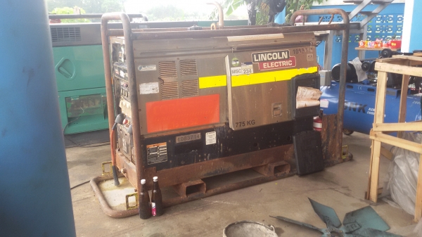 ขายตู้เชื่อมเครื่องยนต์ขนาด580 แอมเชื่อมเหล็กหนาใหญ่