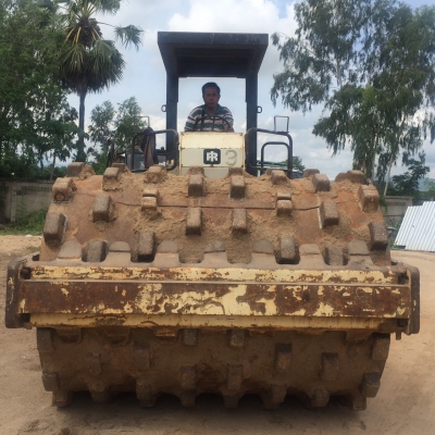 รถบด ล้อหนาม และ ล้อเลียบ 2เปลือก