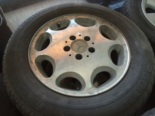 ขายด่วน!!ล้อแม็กพร้อมยาง Benz