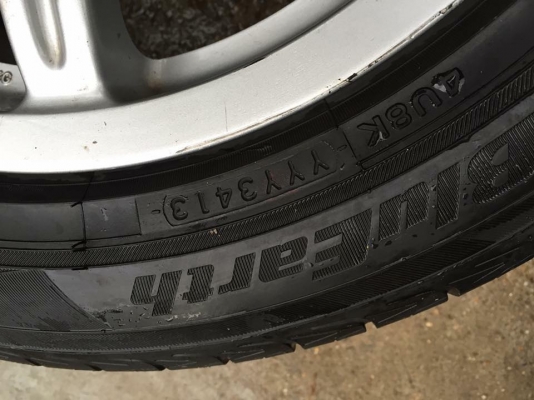 ขายล้อแม็กLenso พร้อมยางขอบ16 4ล้อ ราคา 6,800 บาท