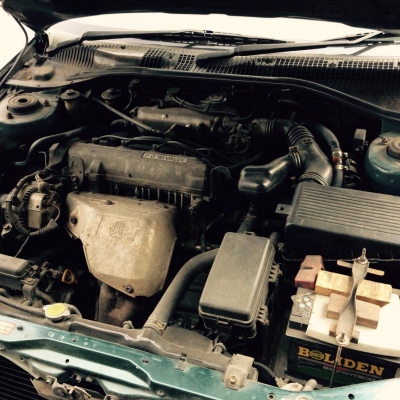 1995 TOYOTA CORONA, 2.0 GLi โฉม ท้ายโด่งไฟท้ายแยก ปี94-97 เกียร์ธรรมดา ติดแก๊ส