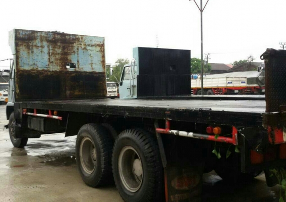 สิบล้อ อีซูชุ ร็อค195พื้นเรียบ ยาว6.30ม สภาพดีพร้อมใช้งาน ทะเบียนพร้อมโอน