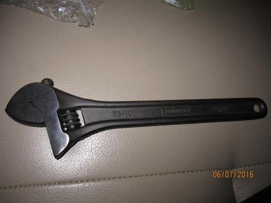 ประแจเลื่อน DOWIDAT ขนาด  10นิ้ว Made in Germany สภาพใหม่เก่าเก็บ