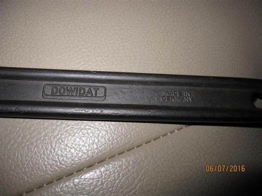 ประแจเลื่อน DOWIDAT ขนาด  10นิ้ว Made in Germany สภาพใหม่เก่าเก็บ