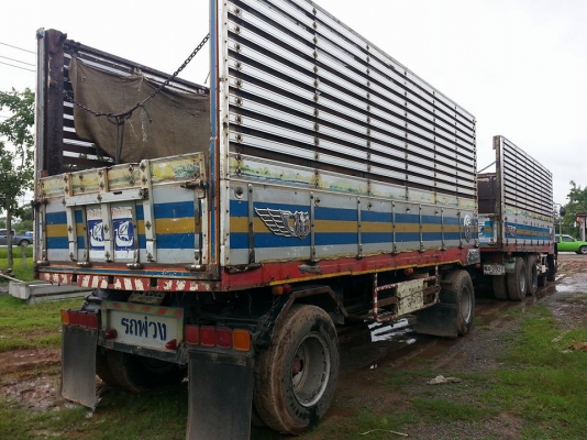 ขายรถพ่วงแม่2คาน เดก้า270 ดั้มเกษตร ปี45 ลูก2คาน ติดก๊าซNGV 9ถัง รถสวยสภาพดี พร้อมใช้งาน เอกสารถูกต้อง เล่มทะเบียนพร้อมโอน ราคา1,400,000 สนใจโทร 090-8588220คุณนะ 093-3258446คุณบิว หรือเข้าดูสินค้าอื่นๆได้ที่ www.narong2truck.com หรือ www.truck.in.th/498 ห