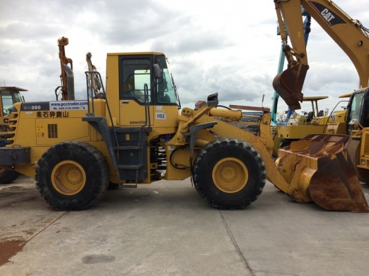 Komatsu WA350-3 ปี 2000 นำเข้าจากญี่ปุ่น ไม่เคยใช้งานในไทย ขายราคาไม่แพงครับ