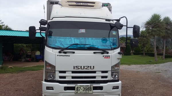 ขายรถ 6 ล้อ / ISUZU ตู้เย็น 190 แรง / ยาว 5.70 ม./ สูง 2.40 ม./ กว้าง 2.40 ม.