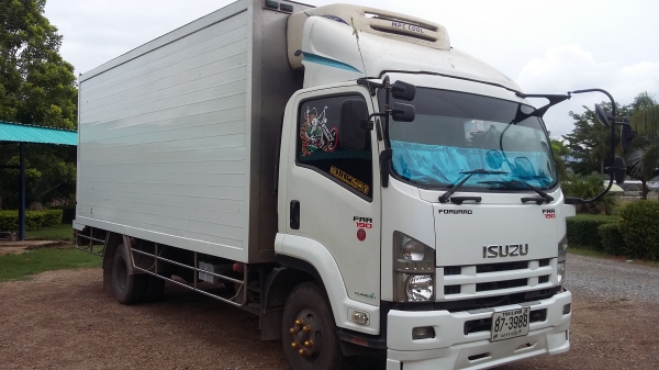 ขายรถ 6 ล้อ / ISUZU ตู้เย็น 190 แรง / ยาว 5.70 ม./ สูง 2.40 ม./ กว้าง 2.40 ม.
