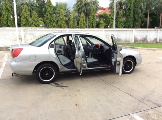 ขายรถฟอร์ด มอนดิโอ ปี98 เครื่องโตโยต้า 3Sหัวฉีด เกียร์ออโต้ ติดแก๊สLPG เพาเวอร์ ไฟฟ้า airbag2ใบ เบรคABS ภายในเดิมสวยๆเบาะหนังสวยสะอาด แอร์วิทยุCD ต้วถังเดิมตะเข็บเดิมทั้งคันไม่มีชน สีเงาสวยบางเดิม แม็กBBS รถขับดีเลยครับ พร้อมใช้ได้เลย ขายถูกครับ