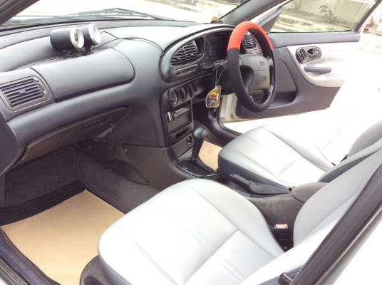 ขายรถฟอร์ด มอนดิโอ ปี98 เครื่องโตโยต้า 3Sหัวฉีด เกียร์ออโต้ ติดแก๊สLPG เพาเวอร์ ไฟฟ้า airbag2ใบ เบรคABS ภายในเดิมสวยๆเบาะหนังสวยสะอาด แอร์วิทยุCD ต้วถังเดิมตะเข็บเดิมทั้งคันไม่มีชน สีเงาสวยบางเดิม แม็กBBS รถขับดีเลยครับ พร้อมใช้ได้เลย ขายถูกครับ