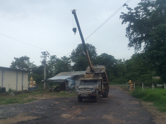 หัวยาวพร้อมใช้งานสภาพสวยยังใช้งานดีมากๆครัชซีนางฟ้าดั้มพร้อมเครนเอกสารพร้อมโอนราคา200000