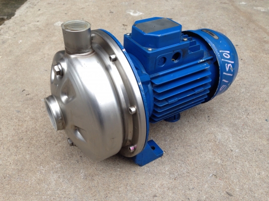 ขายปั้มน้ำหอยโข่งหัวปั้มสแตนเลส Ebara 1HP. 380V สภาพสวย วิ่งนิ่มเดิมๆ พร้อมใช้งาน