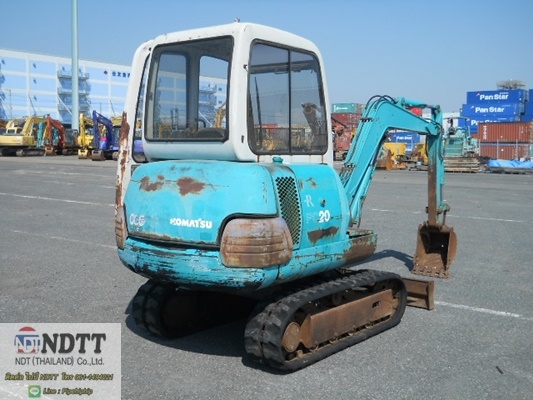 ขายรถขุด KOMATSU PC20-7 นำเข้าจากญี่ปุ่น สภาพดีขายไม่แพงครับ