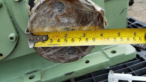 หัวเกียร์ทด FORMOSA Made in TAIWAN อัตราทด 1 : 6 ใช้กับมอเตอร์ 75 HP ของใหม่ 100\% ไม่เคยใช้งาน!!