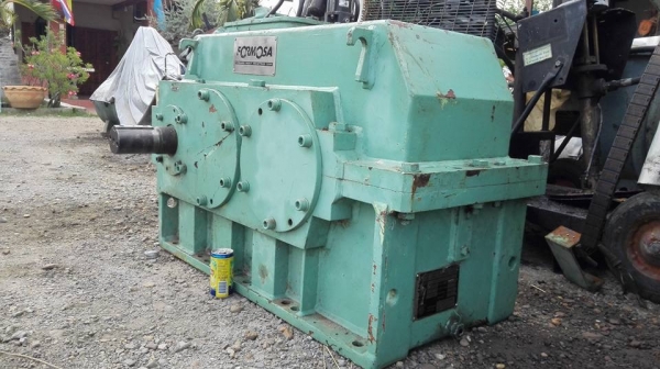 หัวเกียร์ทด FORMOSA Made in TAIWAN อัตราทด 1 : 6 ใช้กับมอเตอร์ 150 HP ของใหม่ 100\% ยังไม่เคยใช้งาน!!