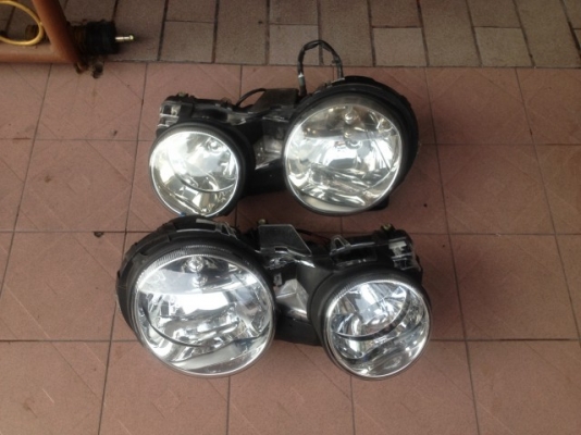 ไฟหน้า JAGUAR S TYPE เก่าญี่ปุ่นสภาพตามรูปคู่ละ