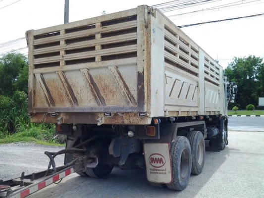 Hino 344 พ่วงหางสามเพลา ดั้ม 22 ล้อ รถบ้านมือเดียวออกห้างคะ Hino 344 พ่วงหางสามเพลา ดั้ม 22 ล้อ รถบ้านมือเดียวออกห้างคะ