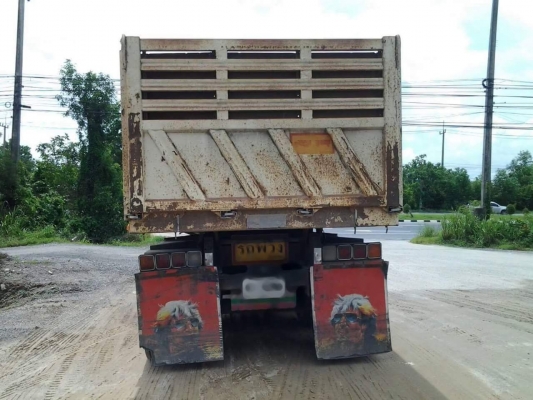 Hino 344 พ่วงหางสามเพลา ดั้ม 22 ล้อ รถบ้านมือเดียวออกห้างคะ Hino 344 พ่วงหางสามเพลา ดั้ม 22 ล้อ รถบ้านมือเดียวออกห้างคะ