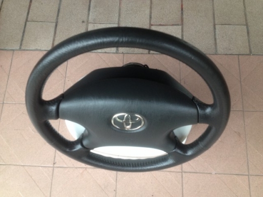 วง TOYOTA 4 ก้านหนังเย็บสวยๆ สไปร่อนครบของเก่าญี่ปุ่นสภาพสวย