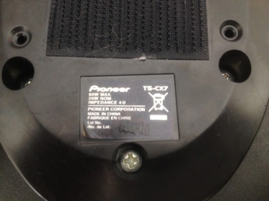 ลำโพงเซนเตอร์ PIONEER เก่าญี่ปุ่นเเท้ตัวละ