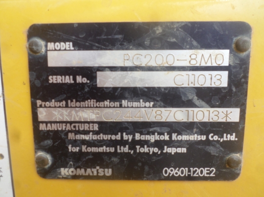 Komatsu Pc200 รุ่น8