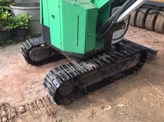 ขายรถแบคโฮ โคมัตสุ KOMATSU PC28 เครื่องยนต์ดีเซล พร้อมเปลี่ยนแทรกเหล็กใหม่ พร้อมเอกสารรับรองการนำเข้าINVOICE สภาพพร้อมใช้