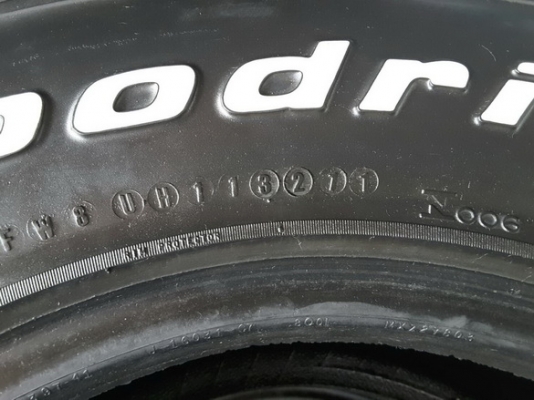 BF All USA. 265/75/16 ปลายปี11 สภาพสวยๆ 1ชุด