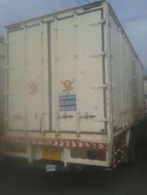 ขายรถ 6 ล้อ ตู้แห้ง ฮีโน่ CNG